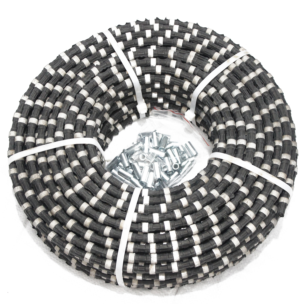 Piedra natural de sierra de diamante de alambre de 10,5 mm de alta eficiencia